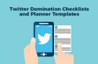 Twitter Domination Checklists and Planner Templates